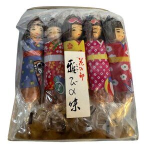 Japanese Traditional Doll-Inspired Rice Crackers 15 piece NIP